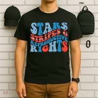 Stars Stripes And Equal Rights 4th Of July T-Shirt thumb 6