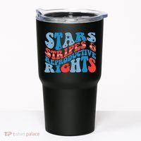 Stars Stripes And Equal Rights 4th Of July Tumbler thumb 0