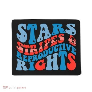 Stars Stripes And Equal Rights 4th Of July Mousepad