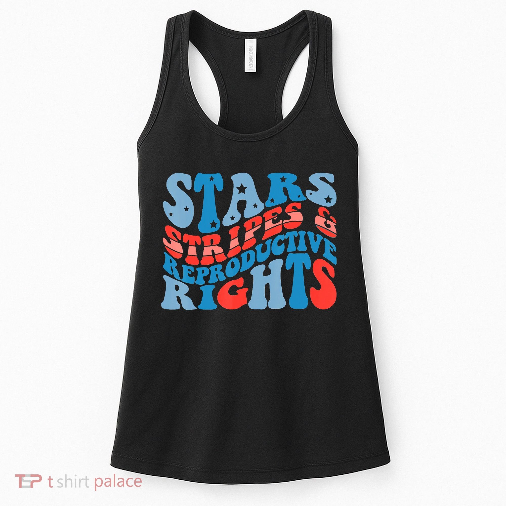 Stars Stripes And Equal Rights 4th Of July Women's Tank Top