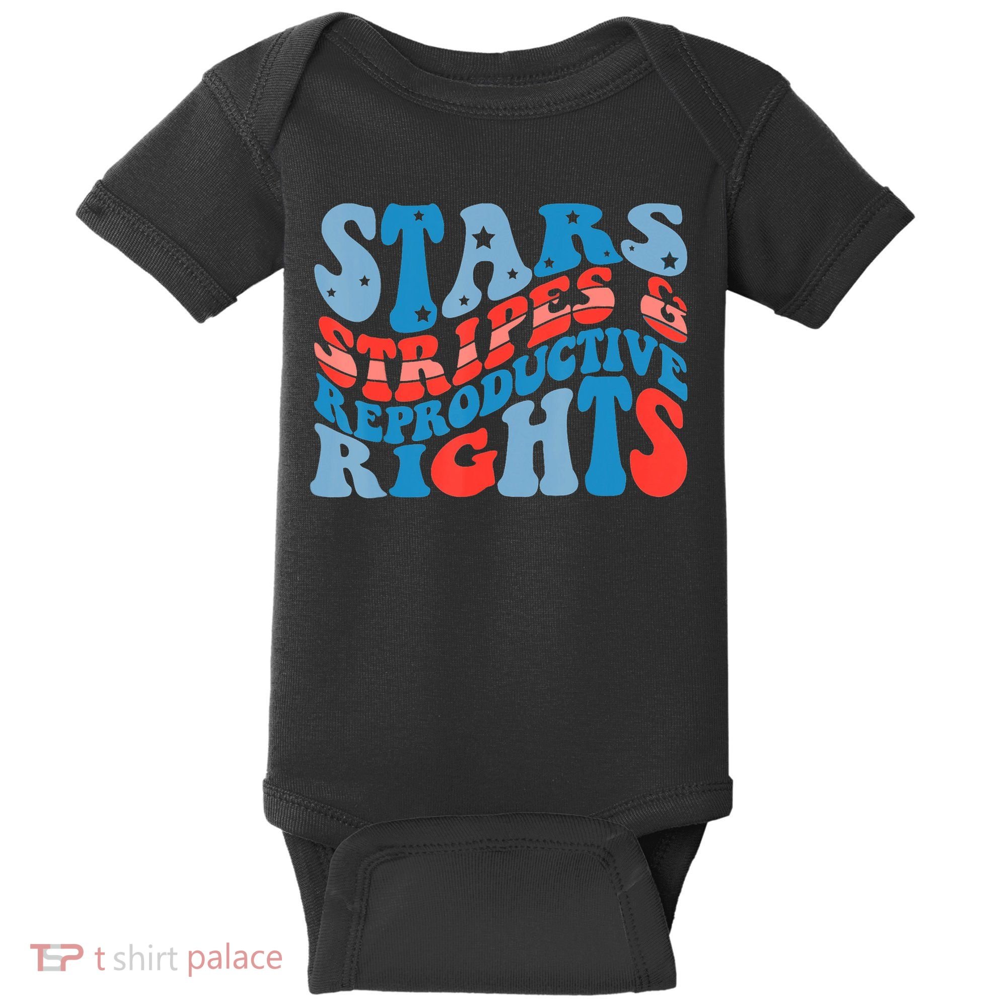 Stars Stripes And Equal Rights 4th Of July Baby Bodysuit