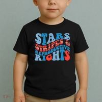 Stars Stripes And Equal Rights 4th Of July Toddler T-Shirt thumb 2