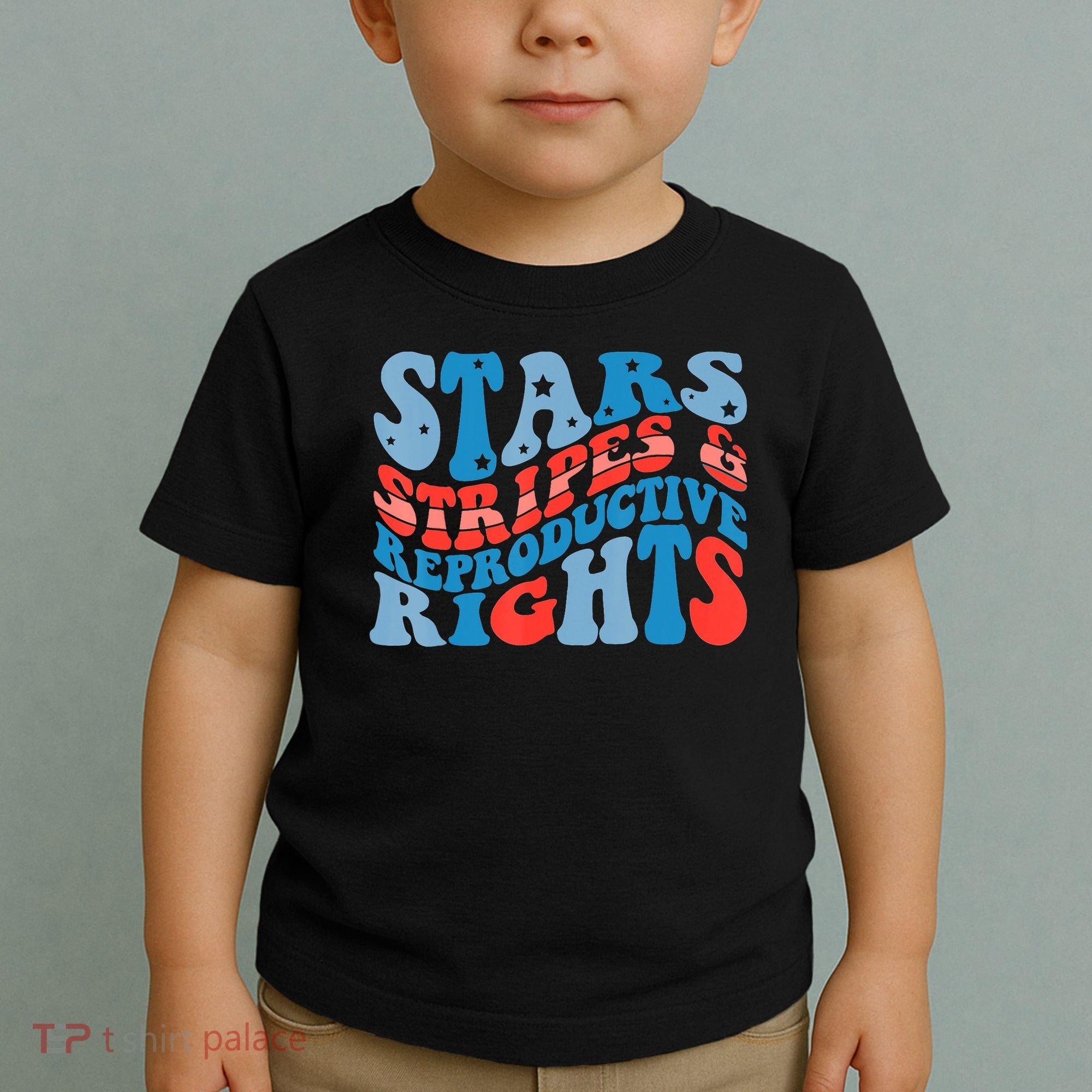 Stars Stripes And Equal Rights 4th Of July Toddler T-Shirt