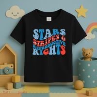 Stars Stripes And Equal Rights 4th Of July Toddler T-Shirt thumb 3