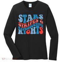 Stars Stripes And Equal Rights 4th Of July Women's Long Sleeve Shirt thumb 0