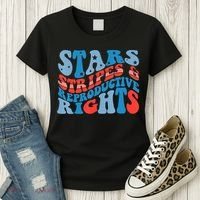 Stars Stripes And Equal Rights 4th Of July Women's T-Shirt thumb 3