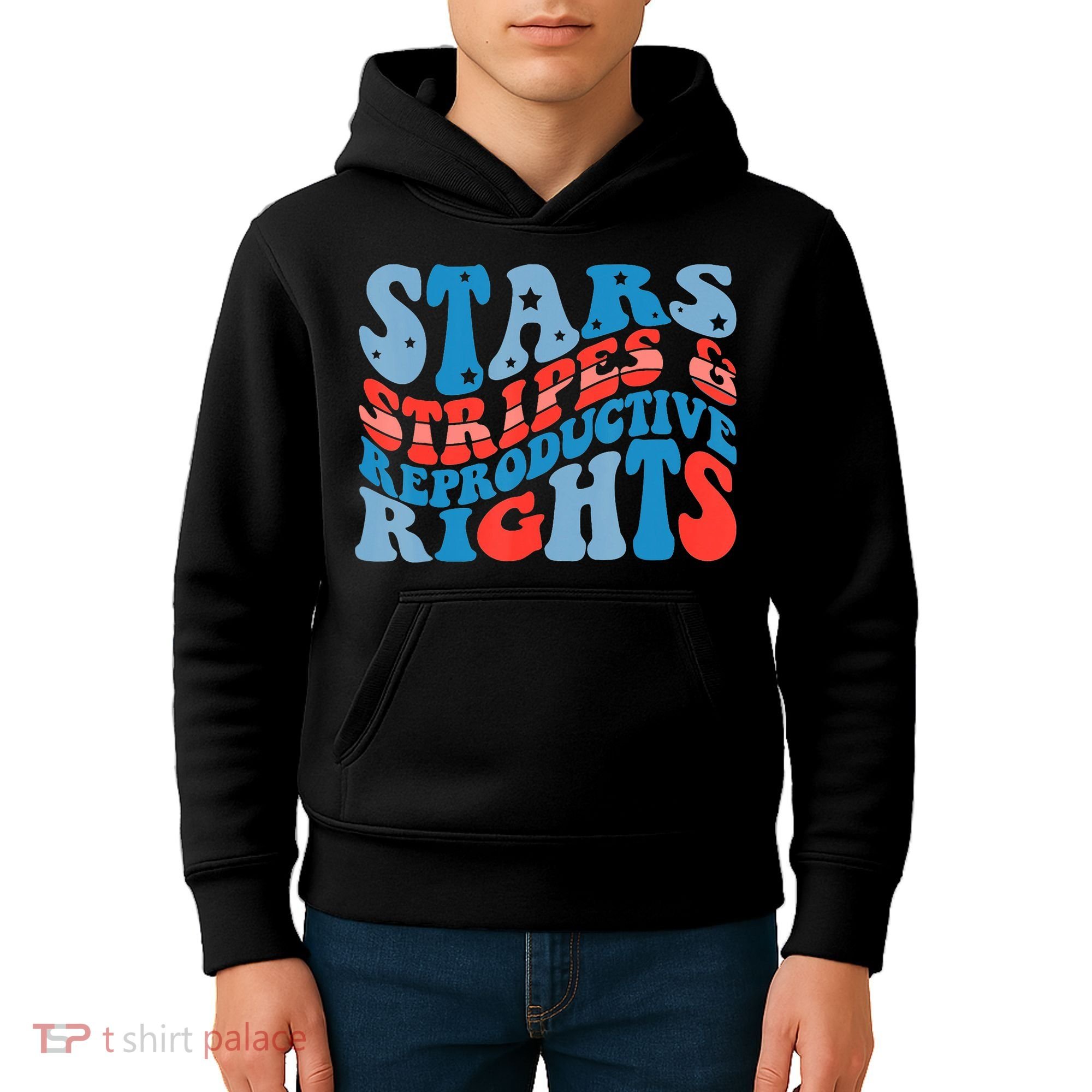 Stars Stripes And Equal Rights 4th Of July Kids Hoodie
