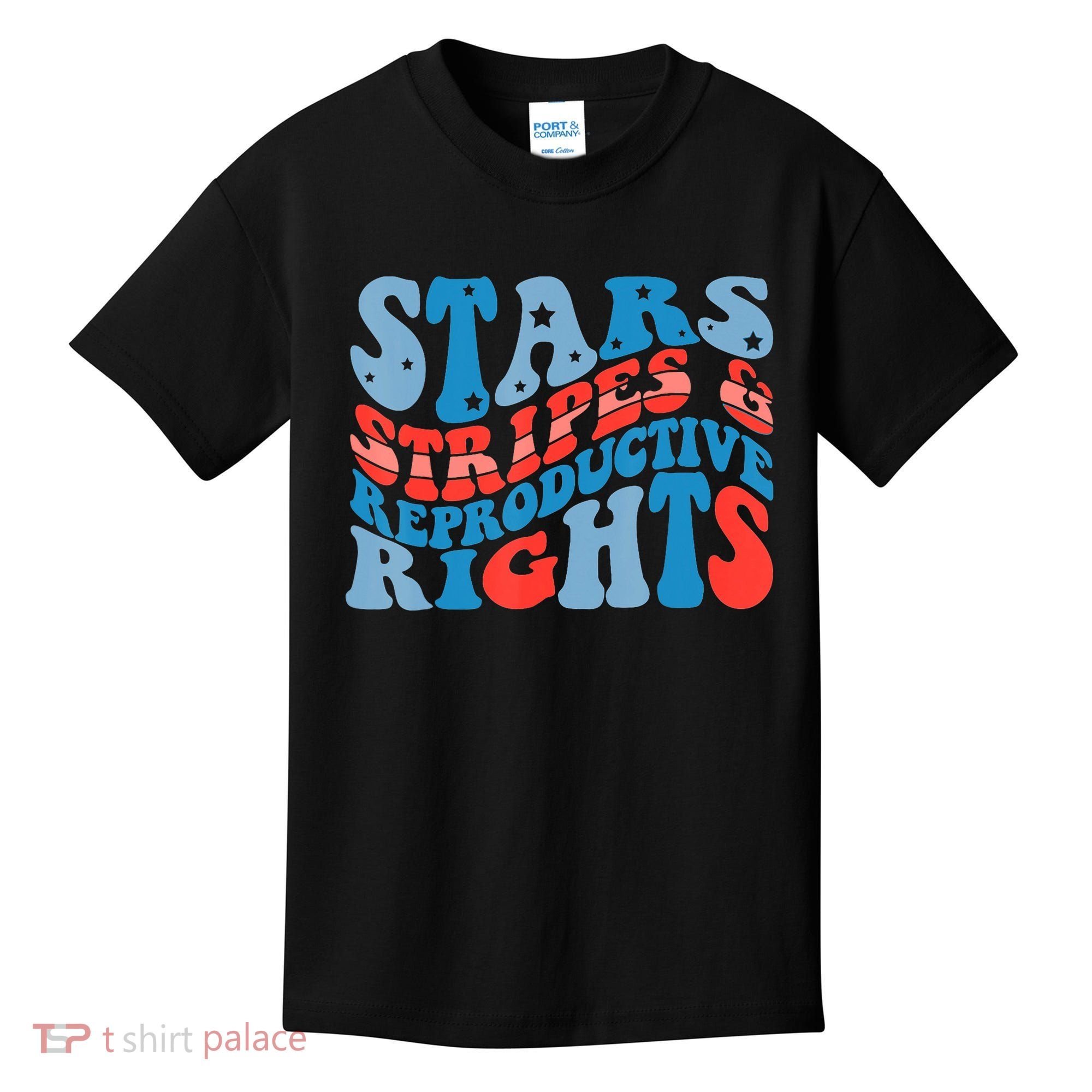 Stars Stripes And Equal Rights 4th Of July Kids T-Shirt