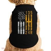 Stick Shift American Flag Muscle Car Mechanic Doggie Tank thumb 0