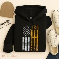 Stick Shift American Flag Muscle Car Mechanic Hoodie thumb 4