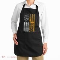 Stick Shift American Flag Muscle Car Mechanic Apron thumb 2