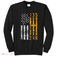 Stick Shift American Flag Muscle Car Mechanic Sweatshirt thumb 0