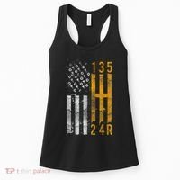 Stick Shift American Flag Muscle Car Mechanic Women's Tank Top thumb 0