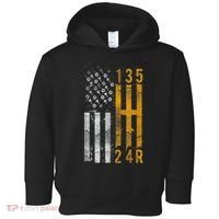 Stick Shift American Flag Muscle Car Mechanic Toddler Hoodie thumb 0