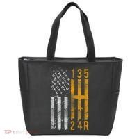Stick Shift American Flag Muscle Car Mechanic Tote Bag thumb 0