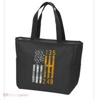 Stick Shift American Flag Muscle Car Mechanic Tote Bag thumb 3