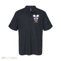 Stop Staring At My Golf Balls Cute Golfing Funny Boobs Balls Polo thumb 0