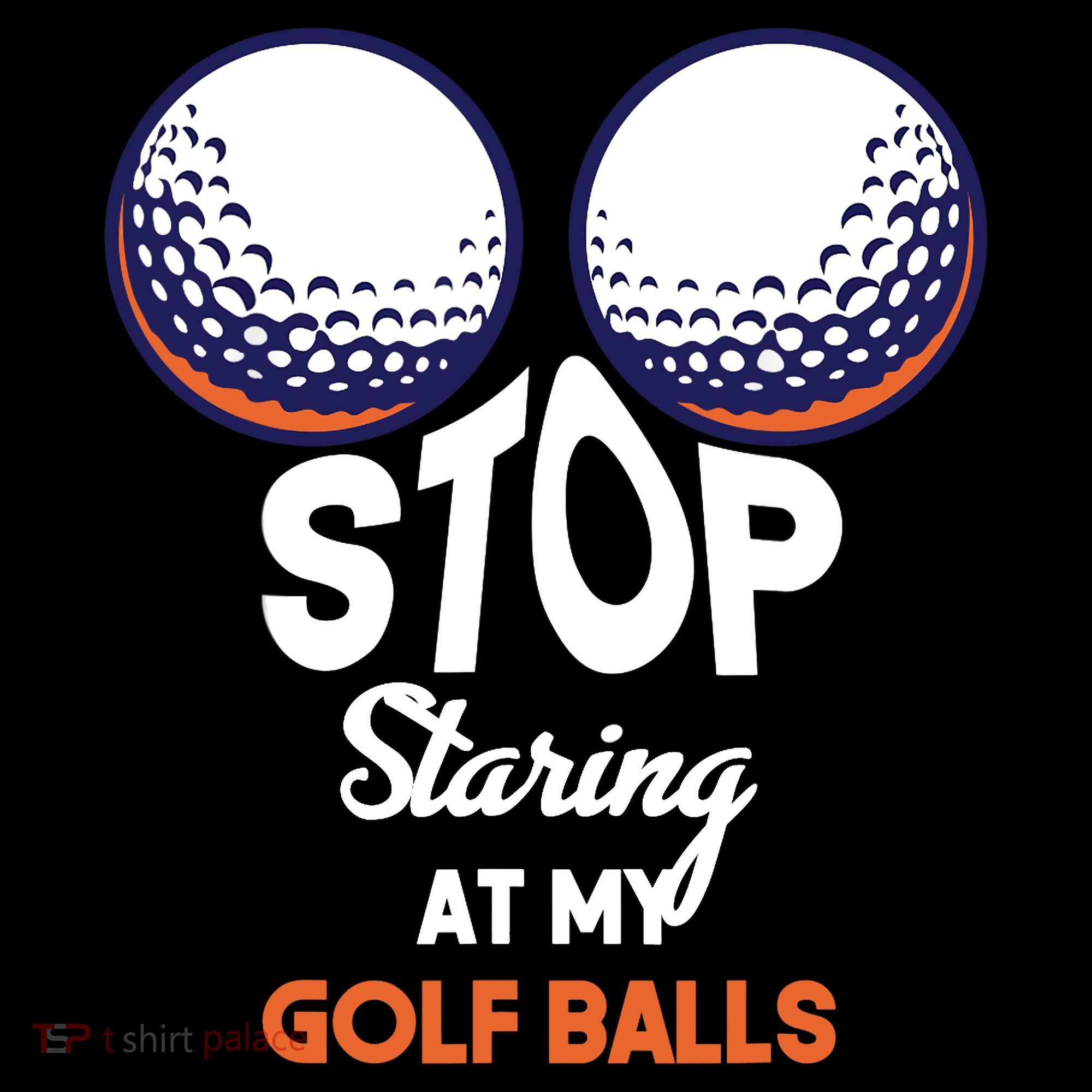 Stop Staring At My Golf Balls Cute Golfing Funny Boobs Balls Women's Hoodie