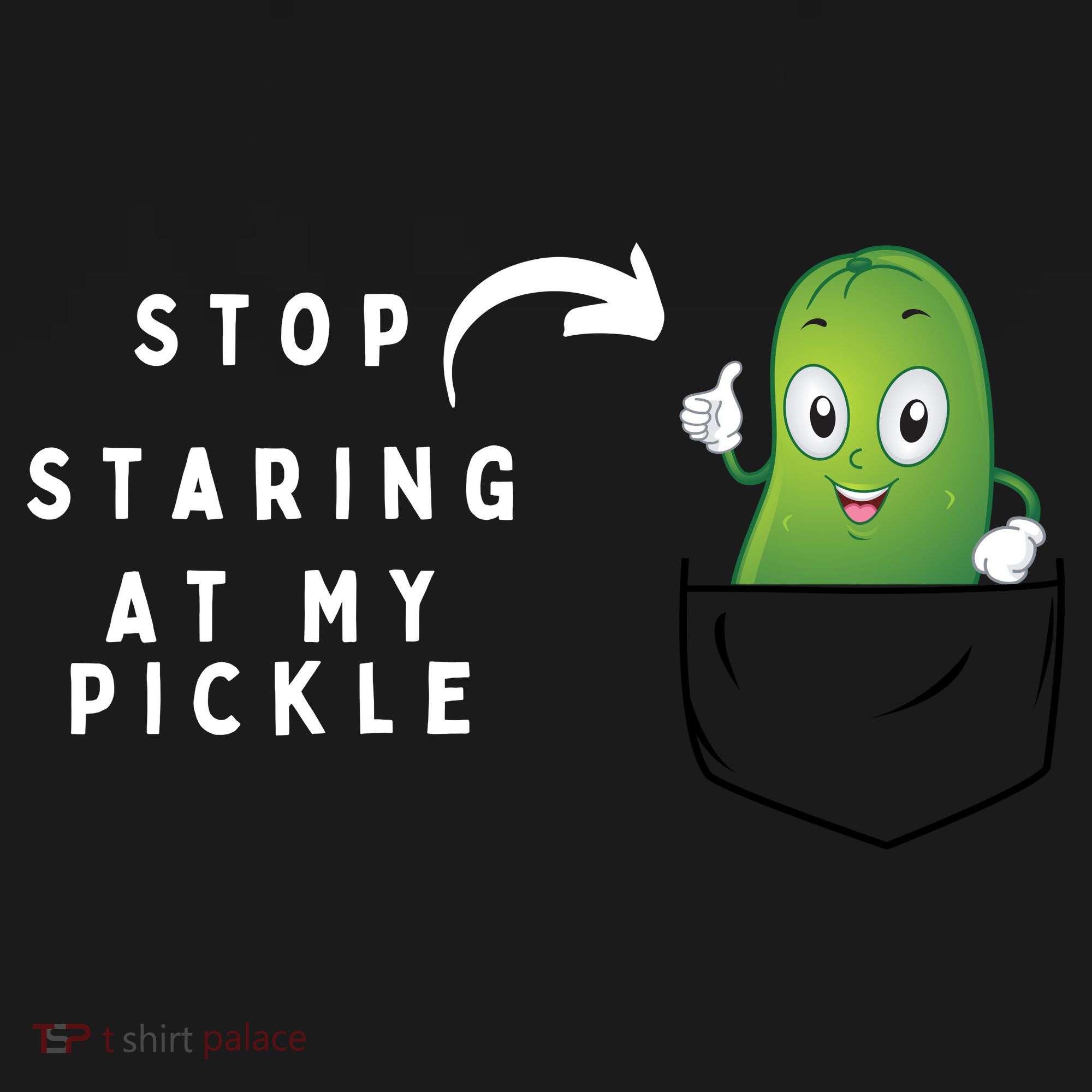 Stop Staring At My Pickle Adult Humor Pickle Lover Women's Hoodie
