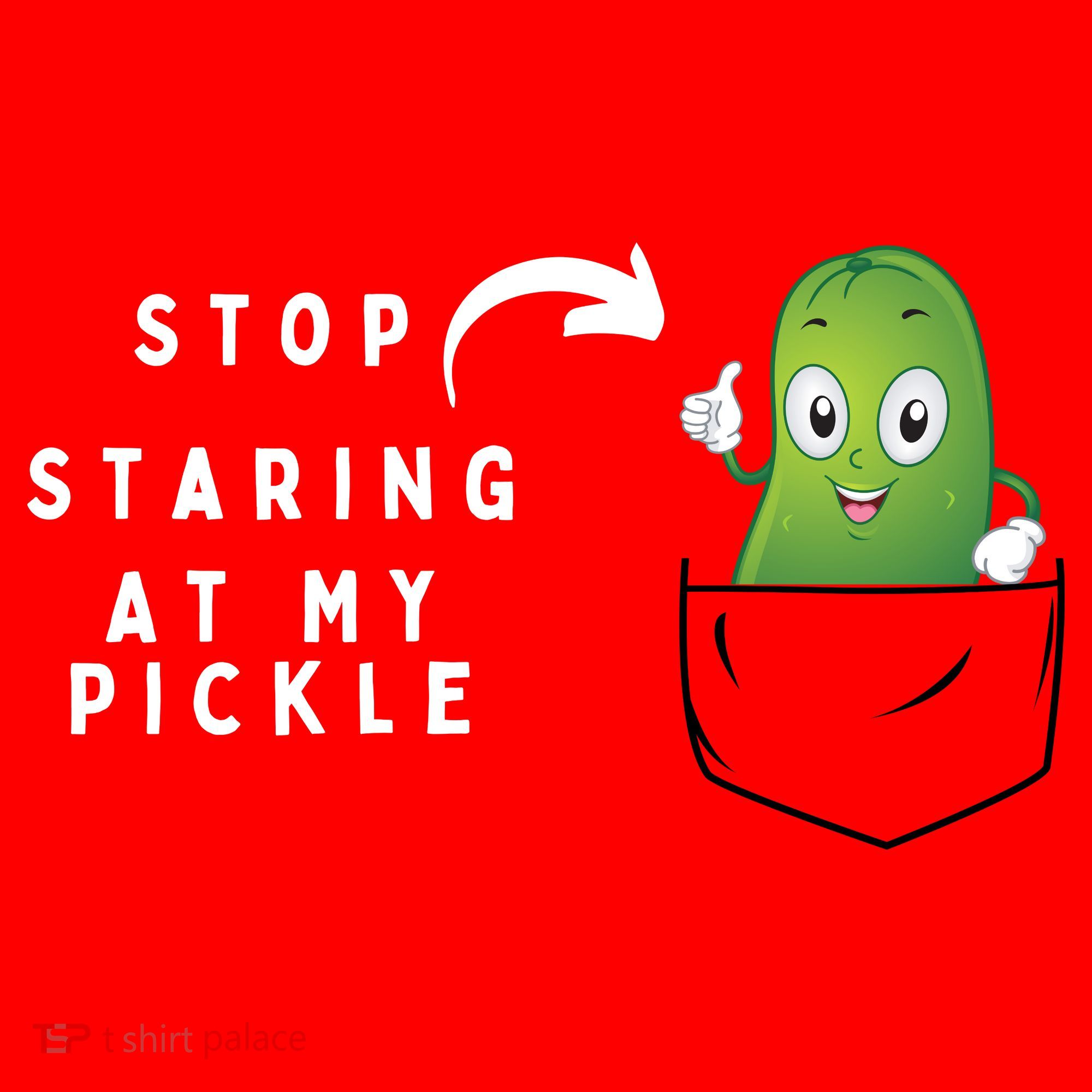 Stop Staring At My Pickle Adult Humor Pickle Lover Santa Hat