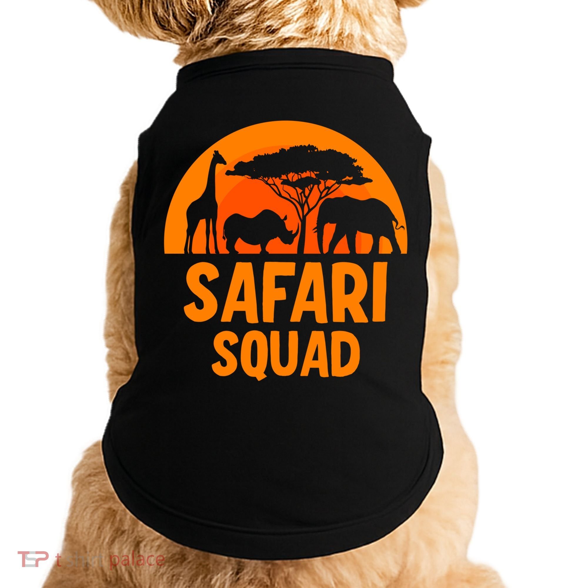 Safari Squad Africa Family Trip Gift Doggie Tank