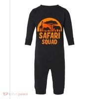 Safari Squad Africa Family Trip Gift Infant Fleece One Piece thumb 0
