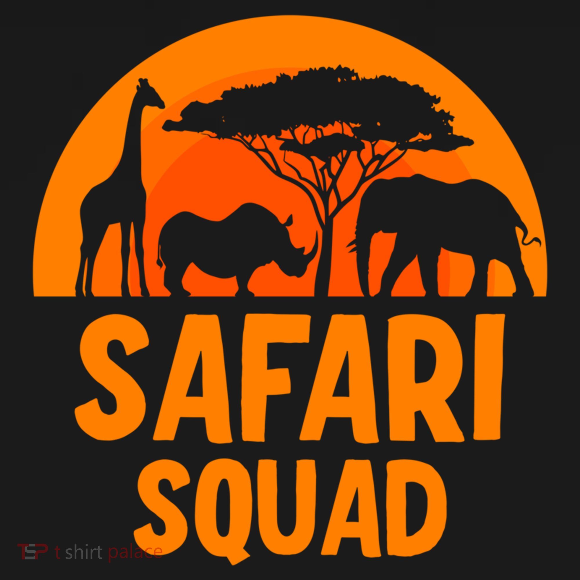 Safari Squad Africa Family Trip Gift Infant Fleece One Piece