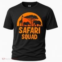 Safari Squad Africa Family Trip Gift Cooling Performance Crew T-Shirt thumb 0