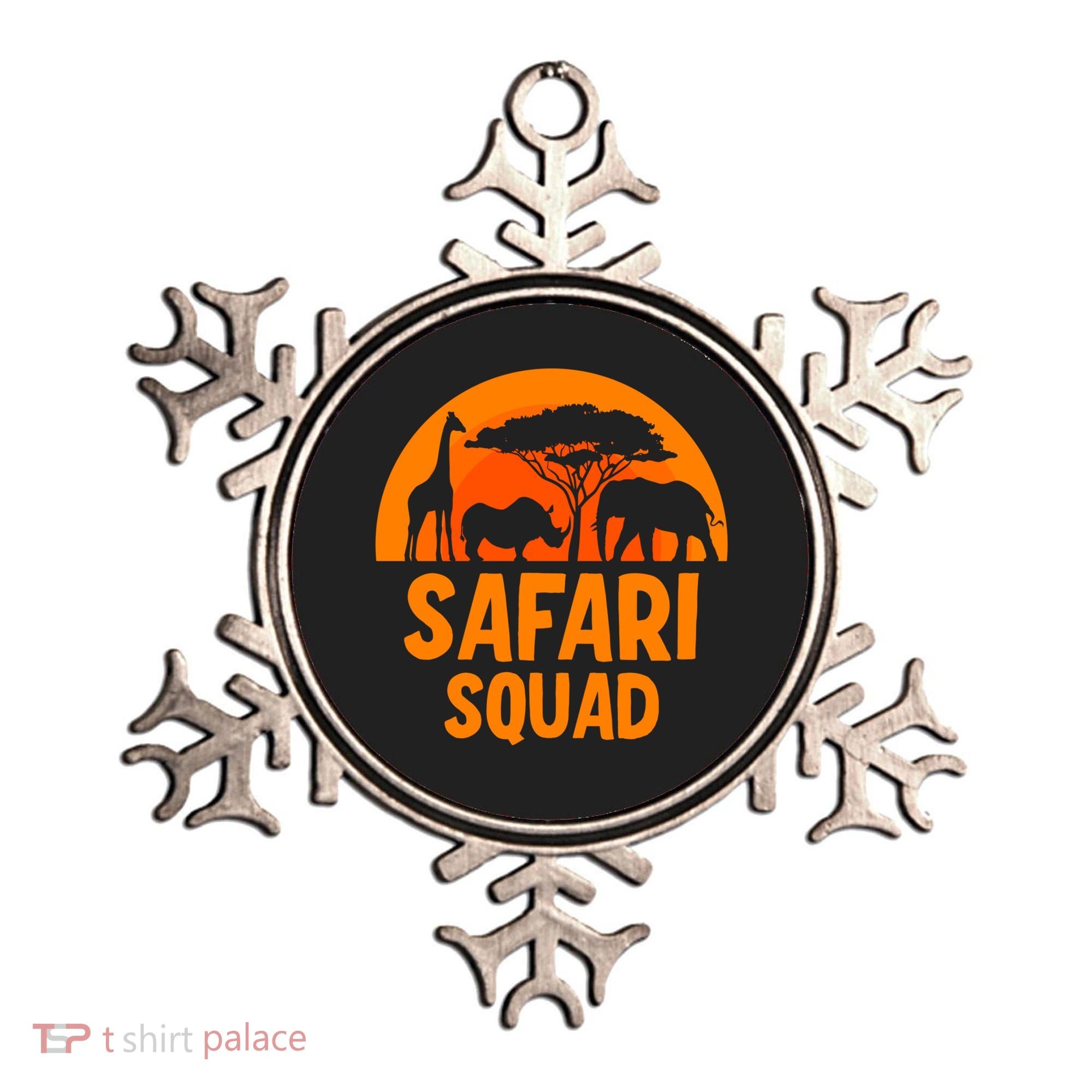 Safari Squad Africa Family Trip Gift Ornament