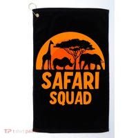Safari Squad Africa Family Trip Gift Golf Towel thumb 0