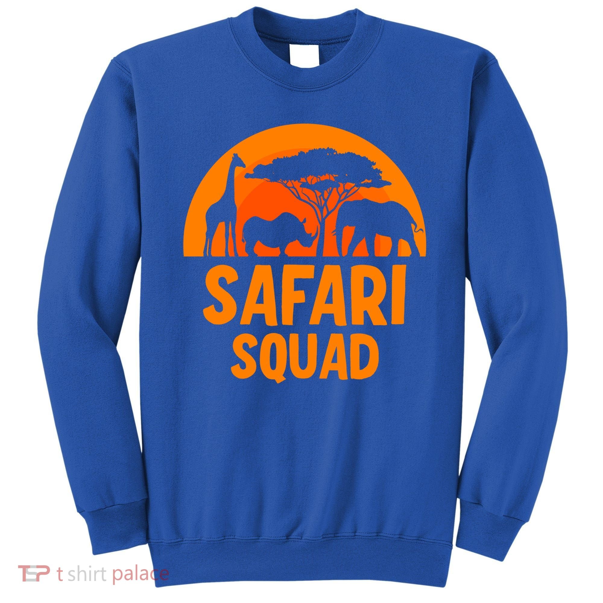 Safari Squad Africa Family Trip Gift Sweatshirt