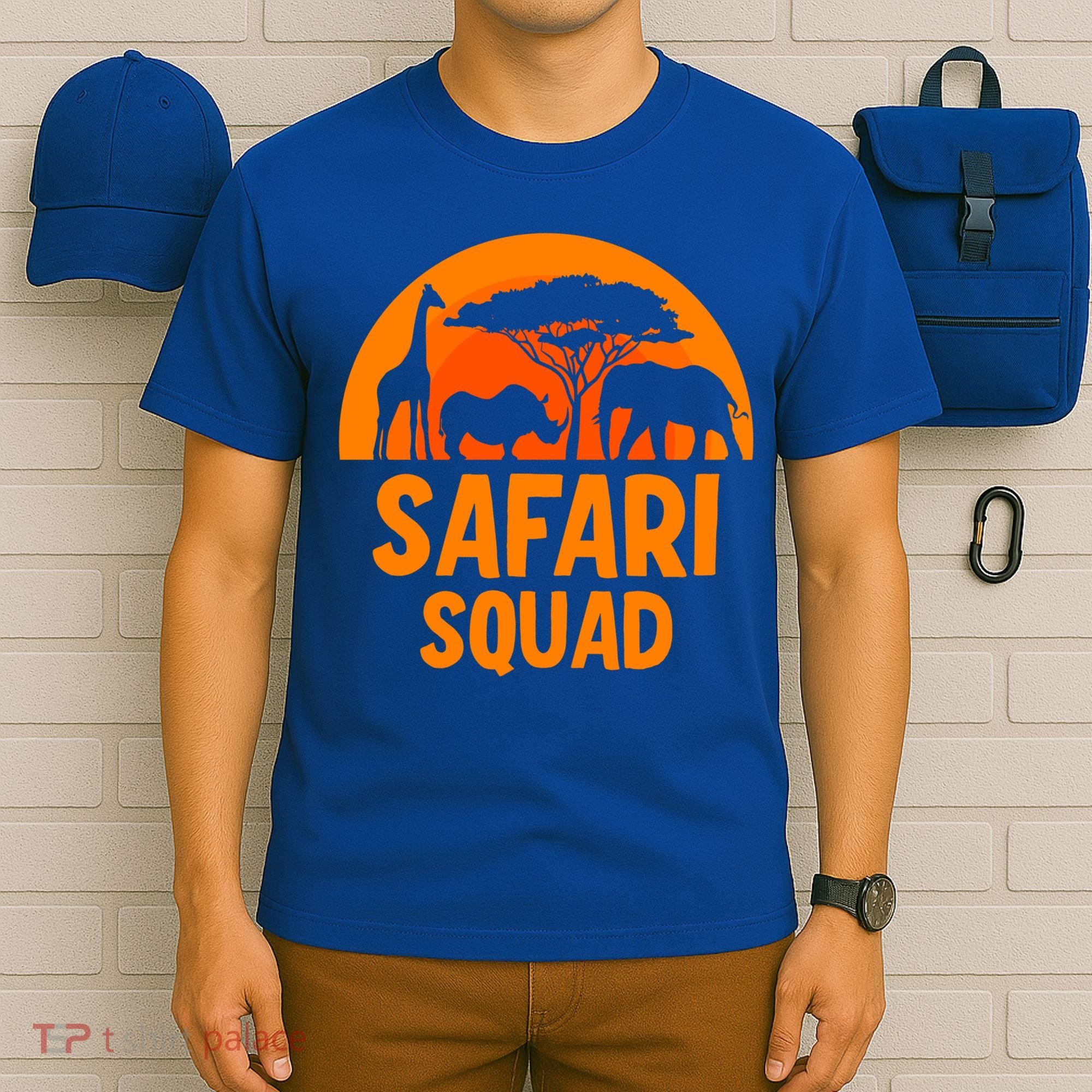Safari Squad Africa Family Trip Gift T-Shirt