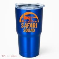 Safari Squad Africa Family Trip Gift Tumbler thumb 0