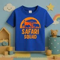 Safari Squad Africa Family Trip Gift Toddler T-Shirt thumb 3