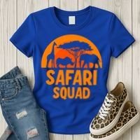 Safari Squad Africa Family Trip Gift Women's T-Shirt thumb 3