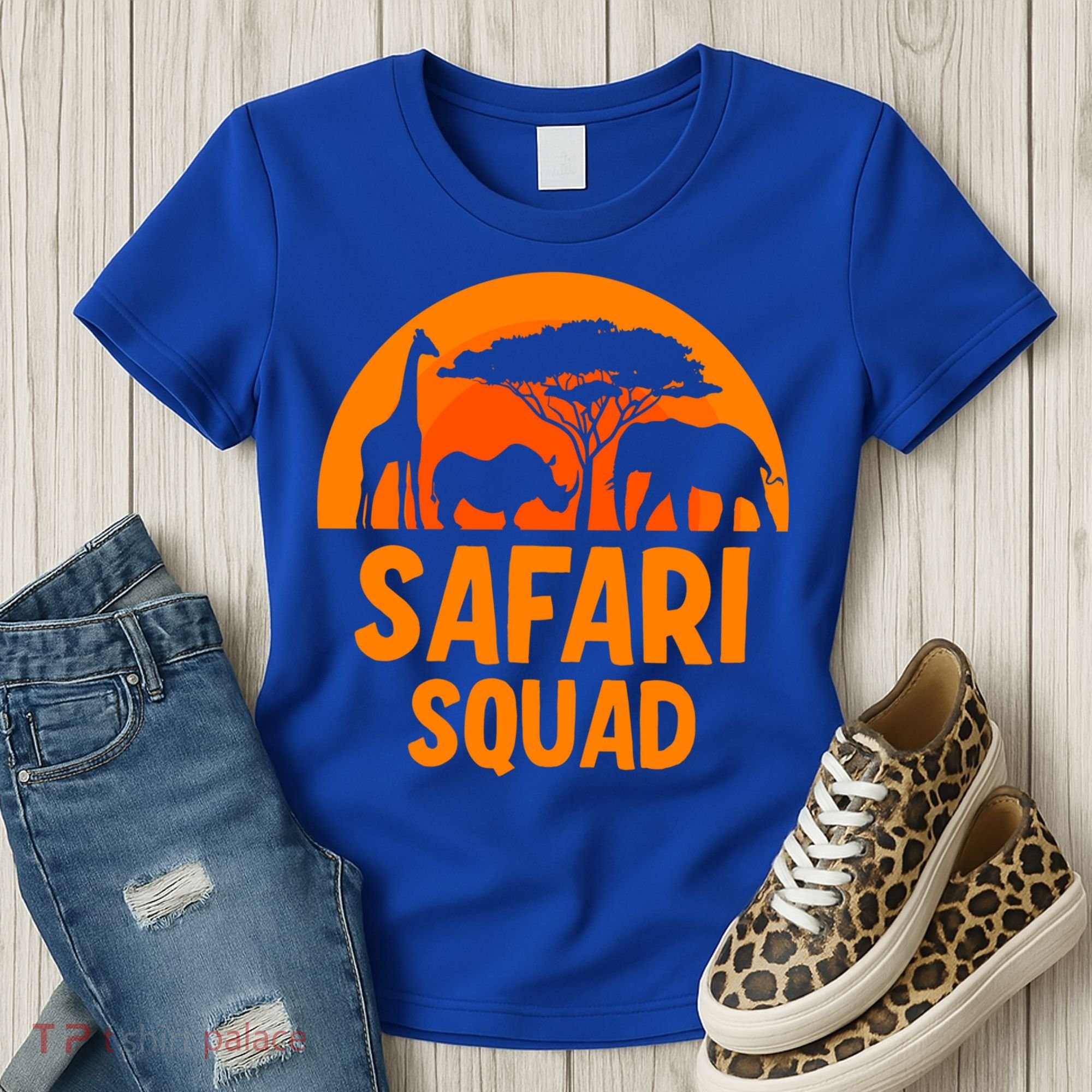 Safari Squad Africa Family Trip Gift Women's T-Shirt