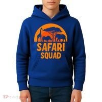 Safari Squad Africa Family Trip Gift Kids Hoodie thumb 4