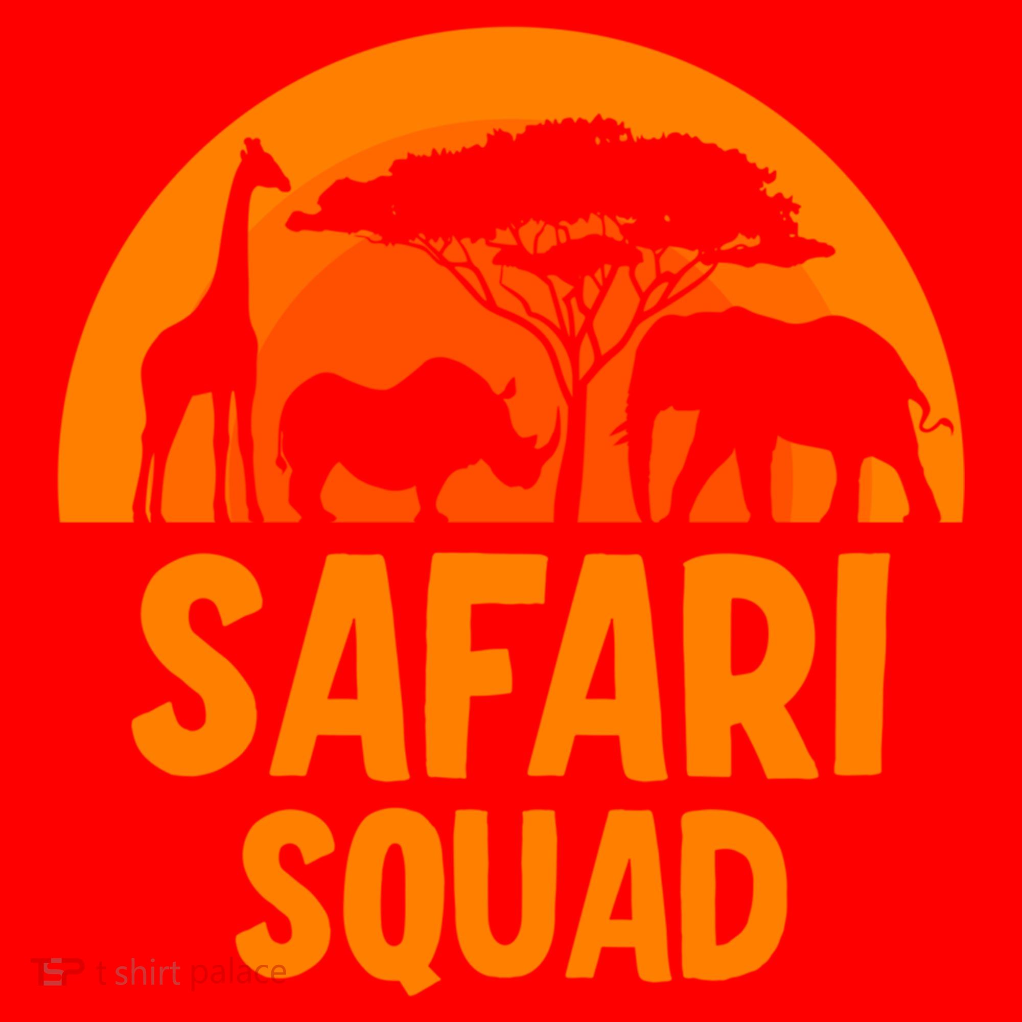 Safari Squad Africa Family Trip Gift Santa Hat