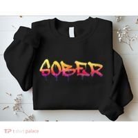 Sober Sobriety Anniversary Recovery Sober Aa Na Sweatshirt thumb 2