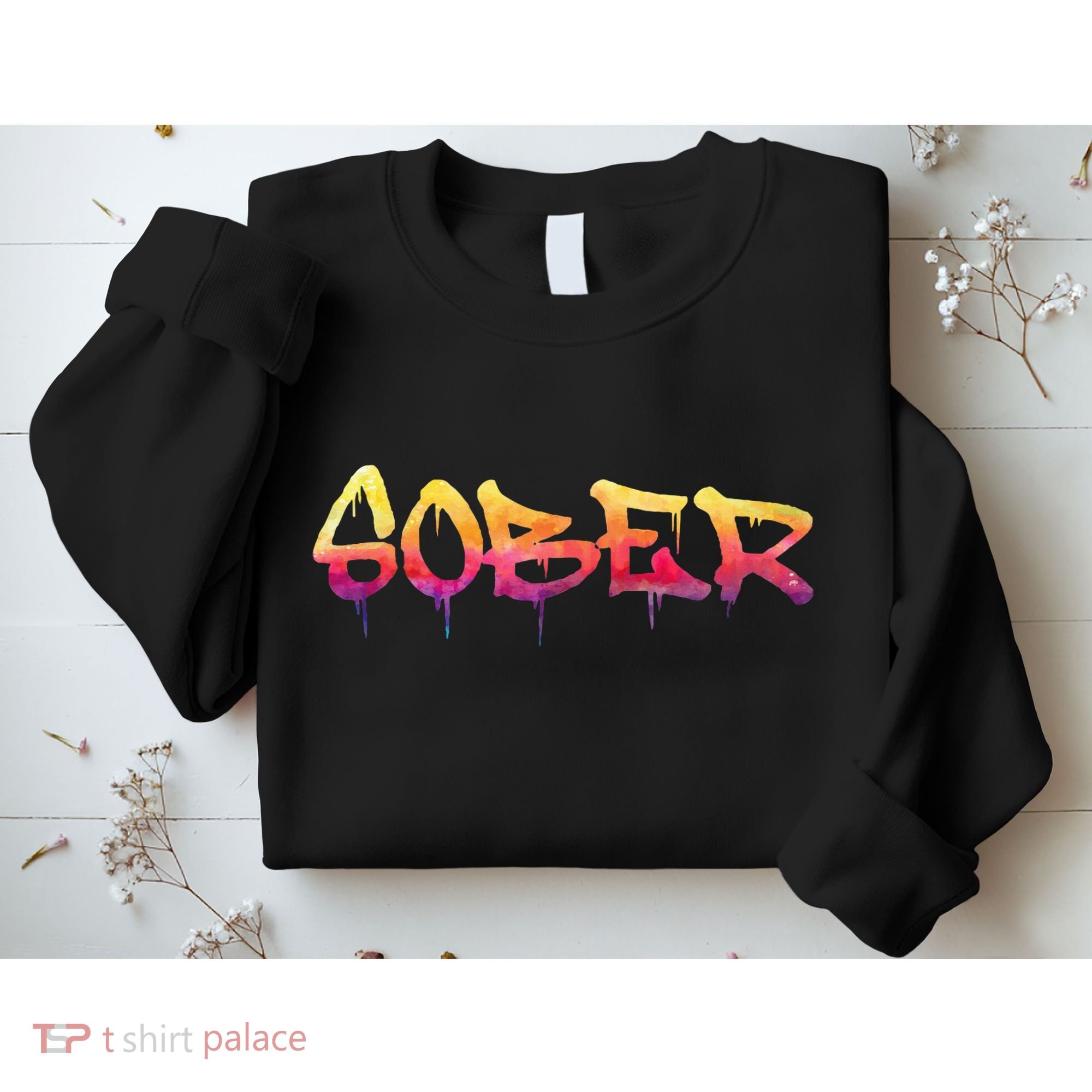 Sober Sobriety Anniversary Recovery Sober Aa Na Sweatshirt
