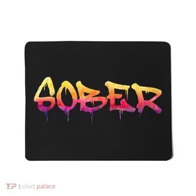 Sober Sobriety Anniversary Recovery Sober Aa Na Mousepad
