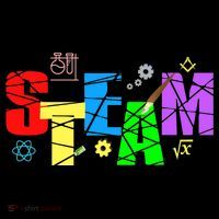 STEAM Science and Art STEM Creativity Maker Dry Zone Grid Polo thumb 2
