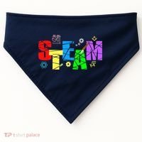 STEAM Science and Art STEM Creativity Maker USA-Made Doggie Bandana thumb 0
