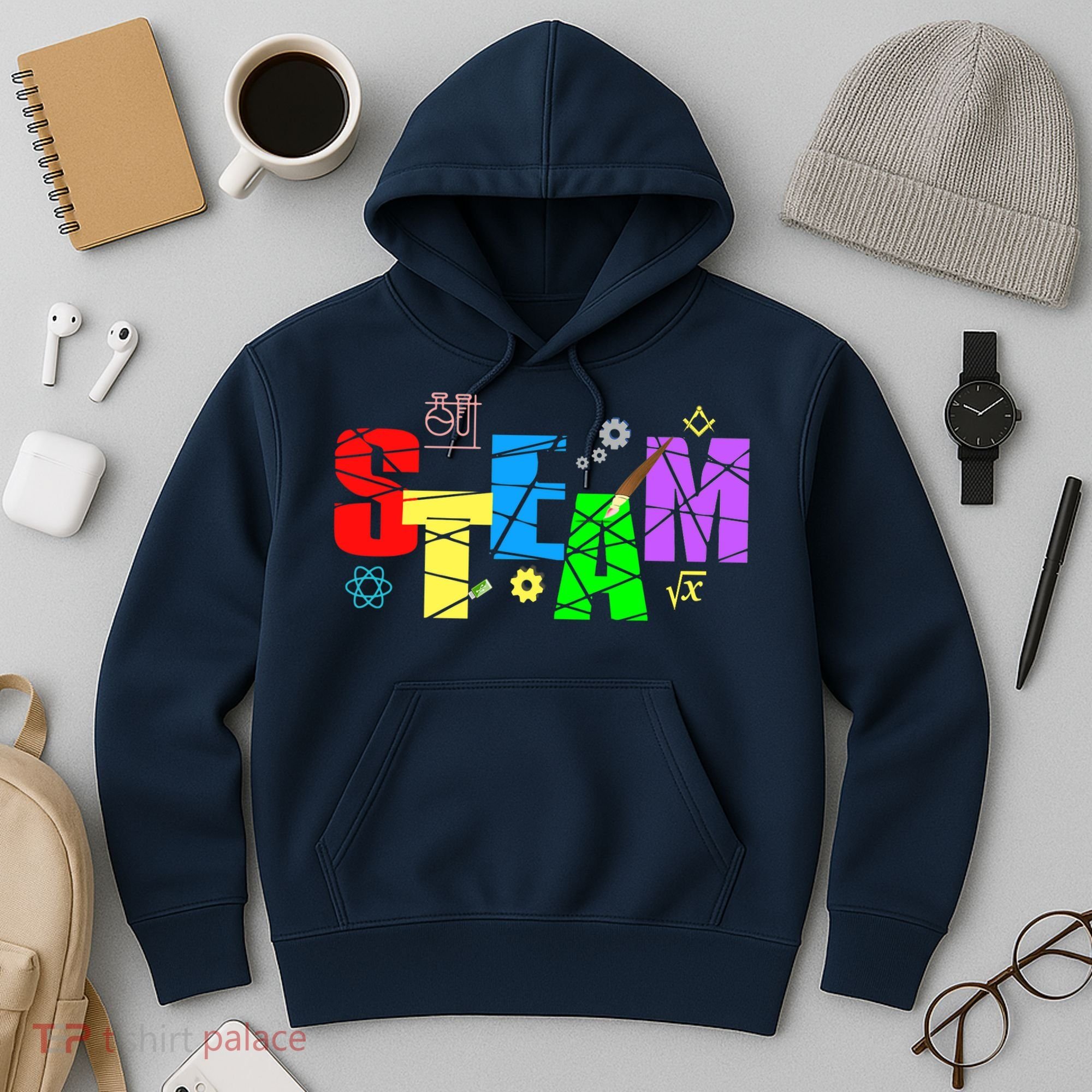 STEAM Science and Art STEM Creativity Maker Hoodie