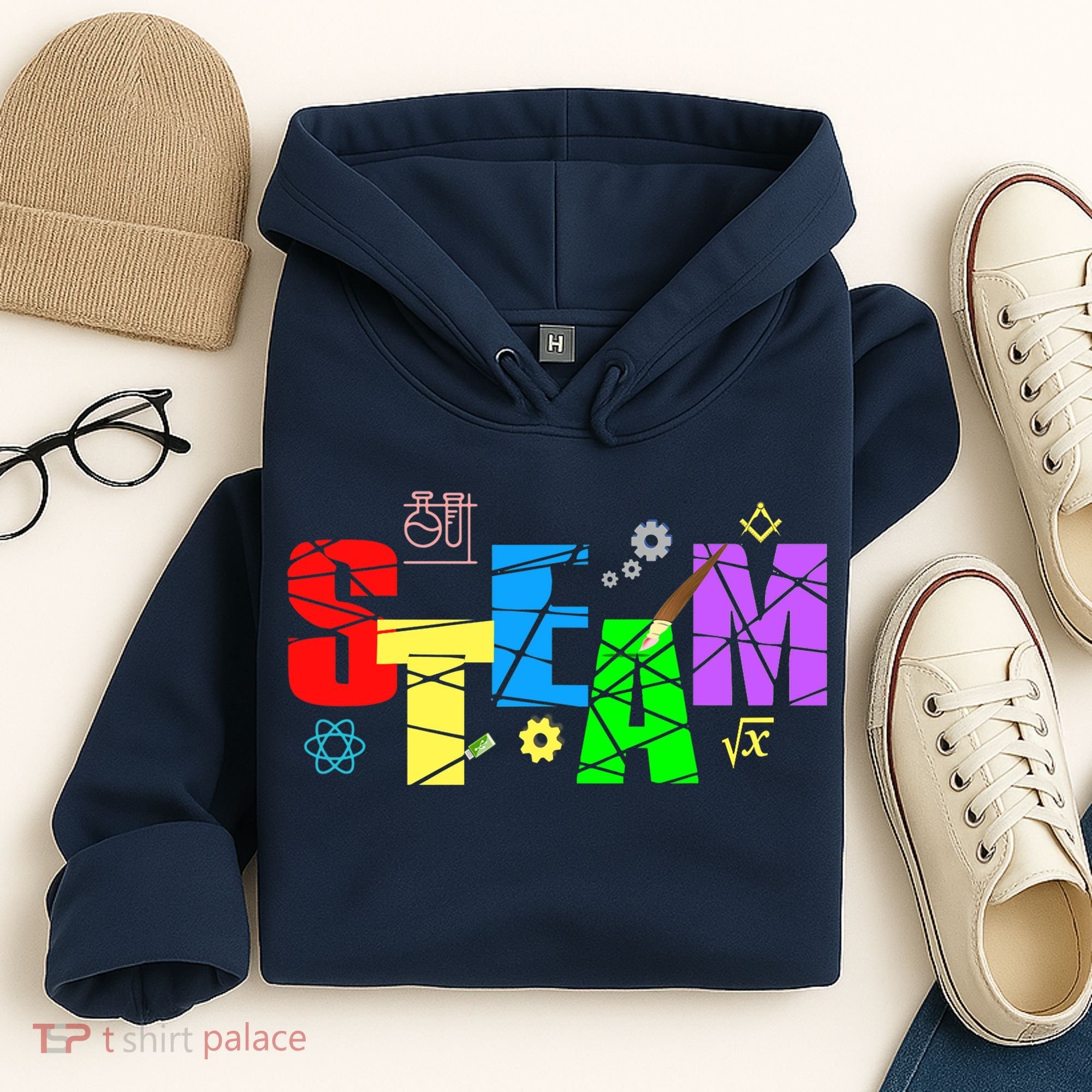 STEAM Science and Art STEM Creativity Maker Hoodie