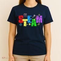 STEAM Science and Art STEM Creativity Maker T-Shirt thumb 4