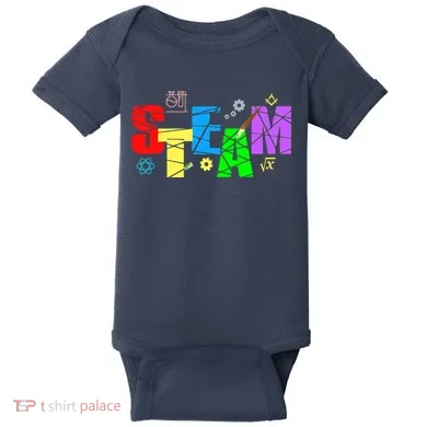 STEAM Science and Art STEM Creativity Maker Baby Bodysuit