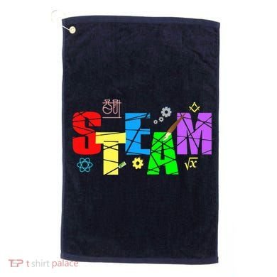 STEAM Science and Art STEM Creativity Maker Golf Towel