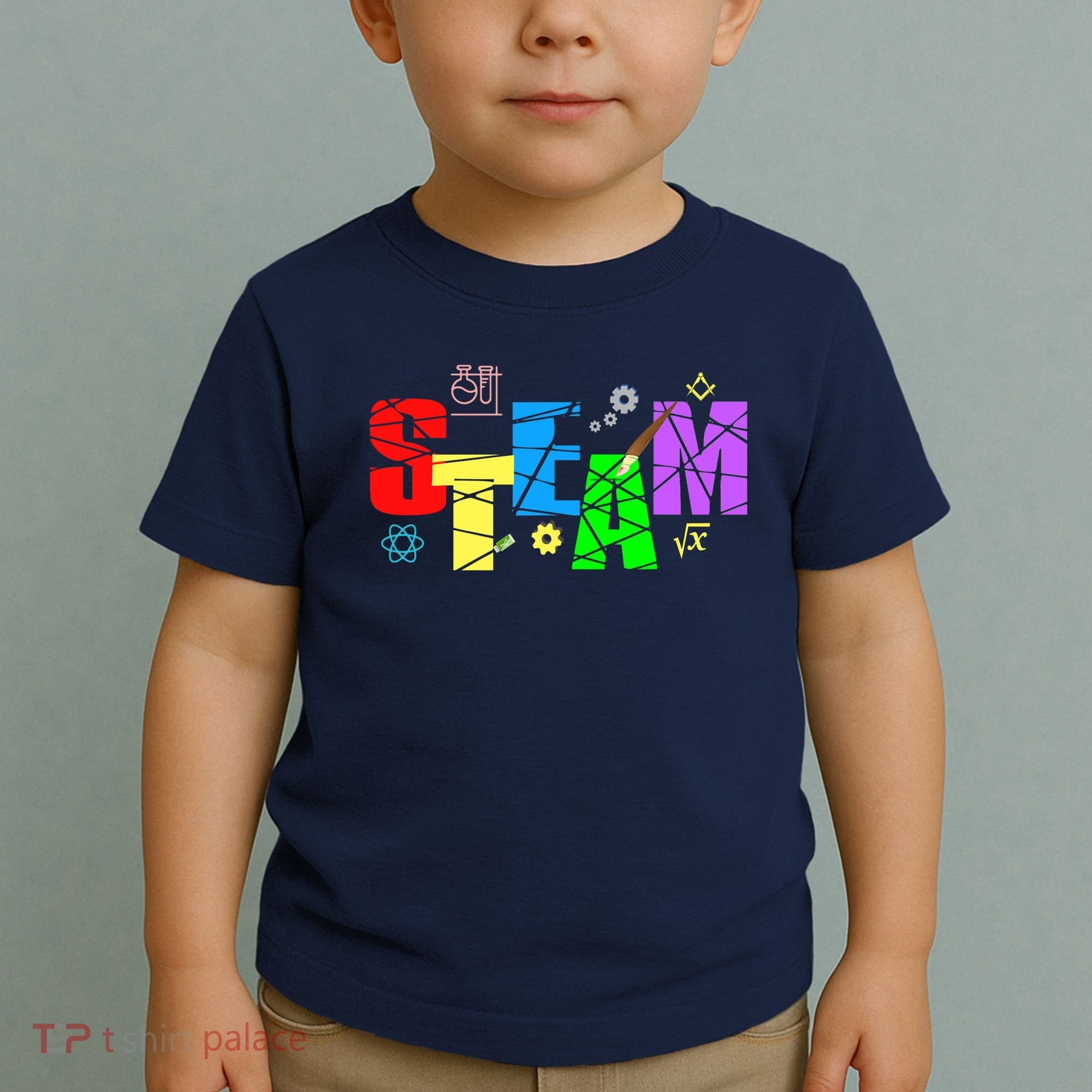STEAM Science and Art STEM Creativity Maker Toddler T-Shirt