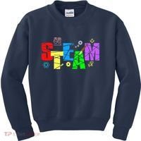 STEAM Science and Art STEM Creativity Maker Kids Sweatshirt thumb 0